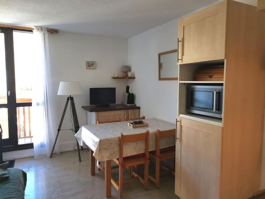 Les Deux Alpes : Charmant Studio, Quartier Venosc Apartamento Exterior foto